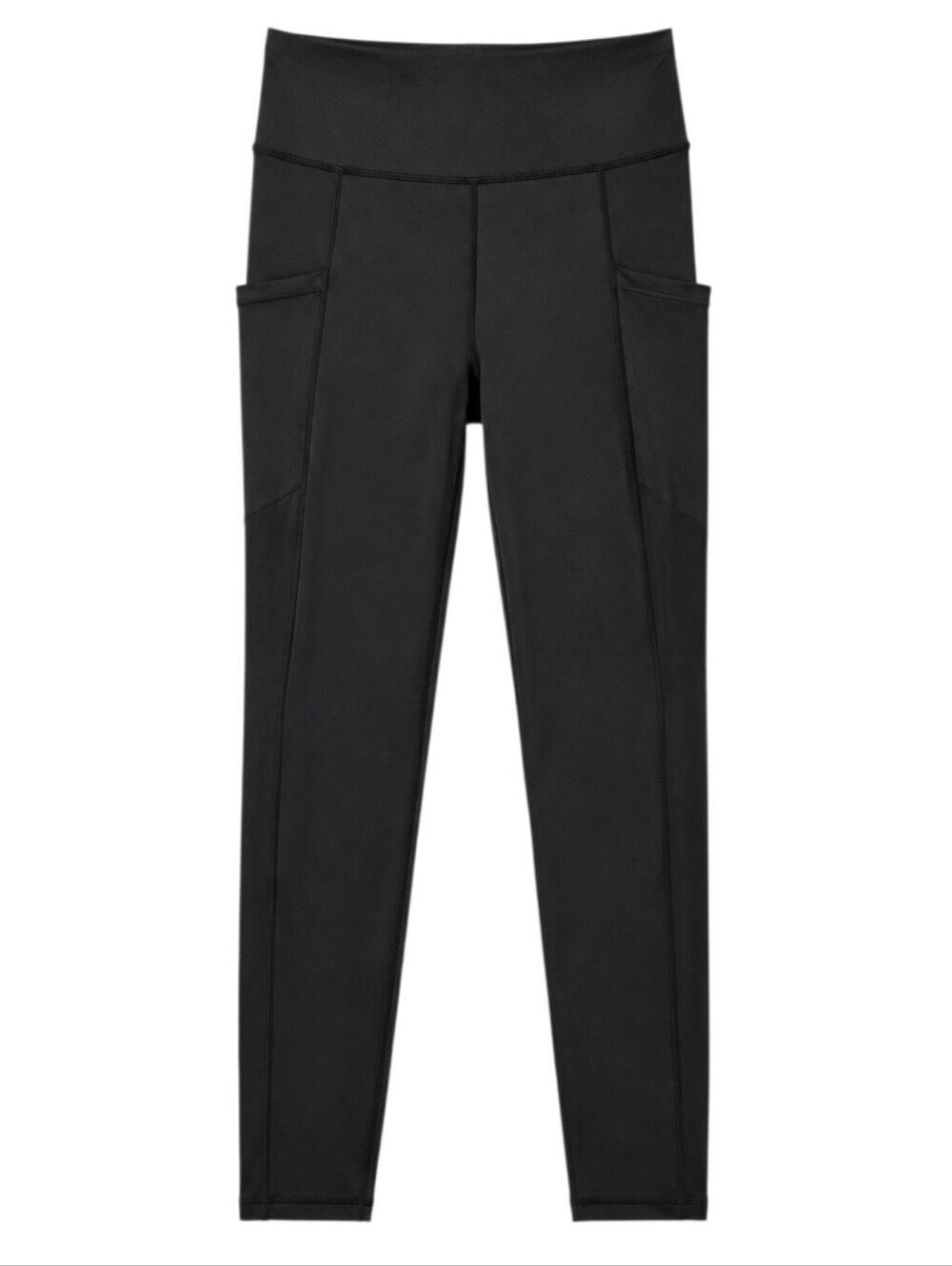 My Leggs Leggings Women Medium Black High Rise Side Pocket NWT